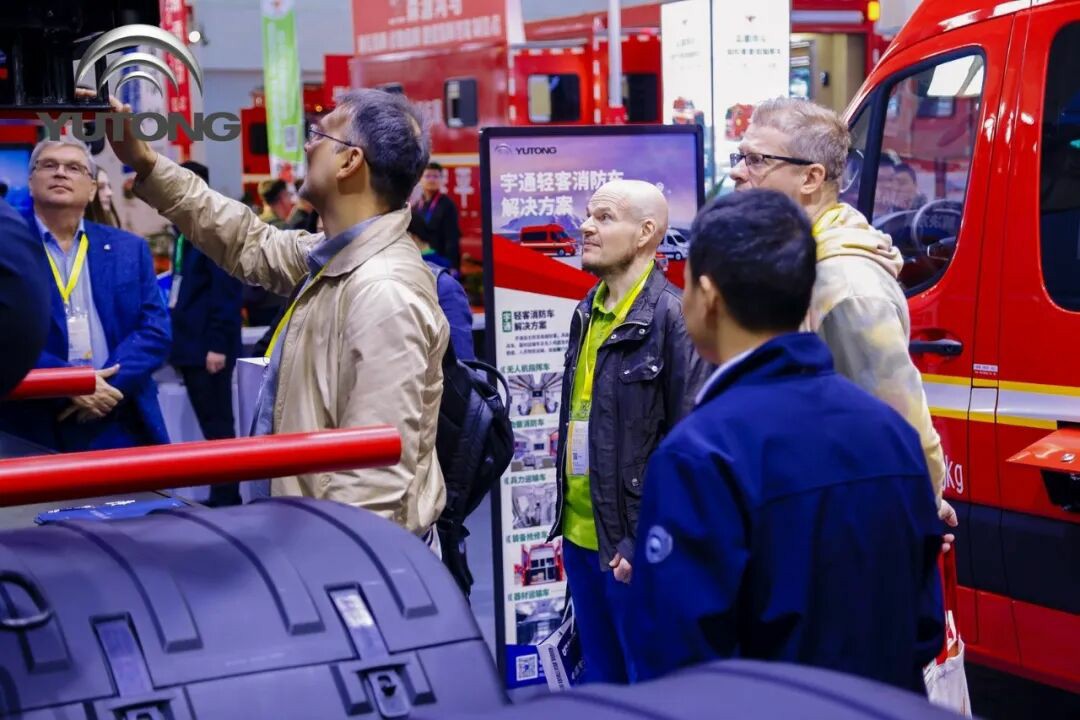 科技賦能實戰！宇通專用車亮相第二十一屆國際消防展
