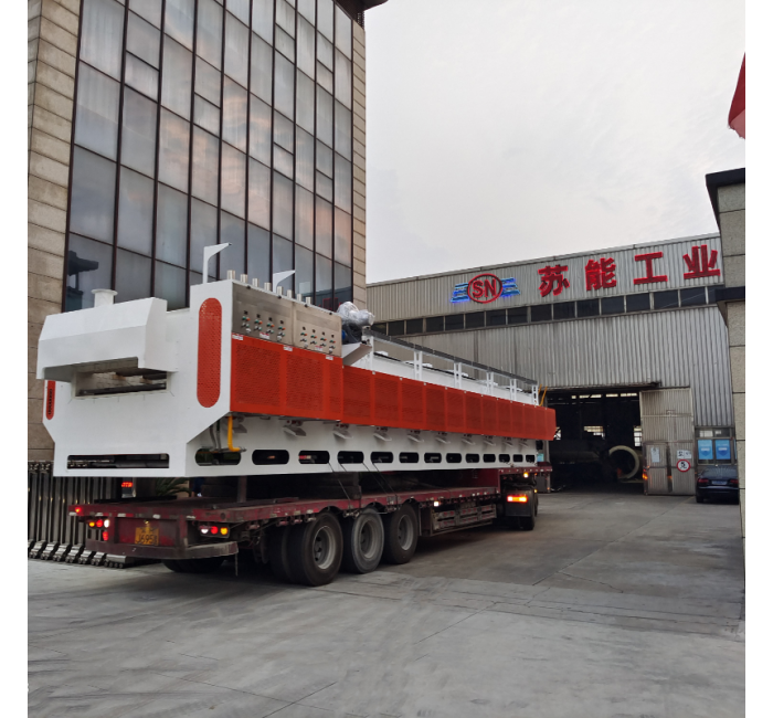 可控氣氛網帶爐生產線