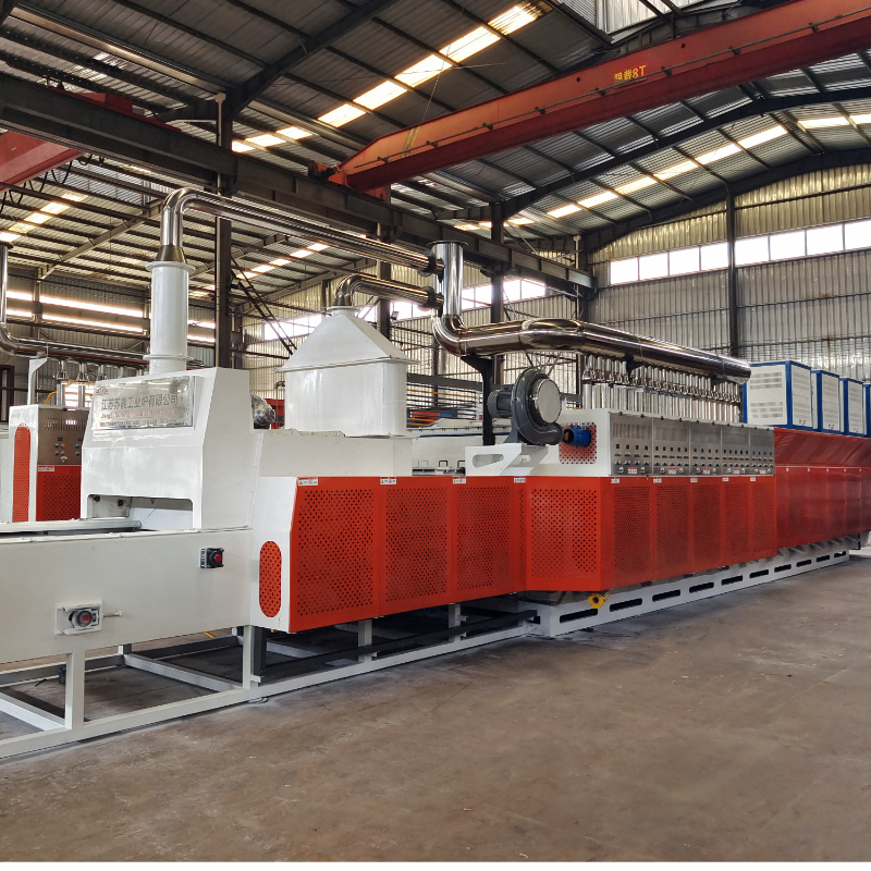 可控氣氛網帶爐生產線